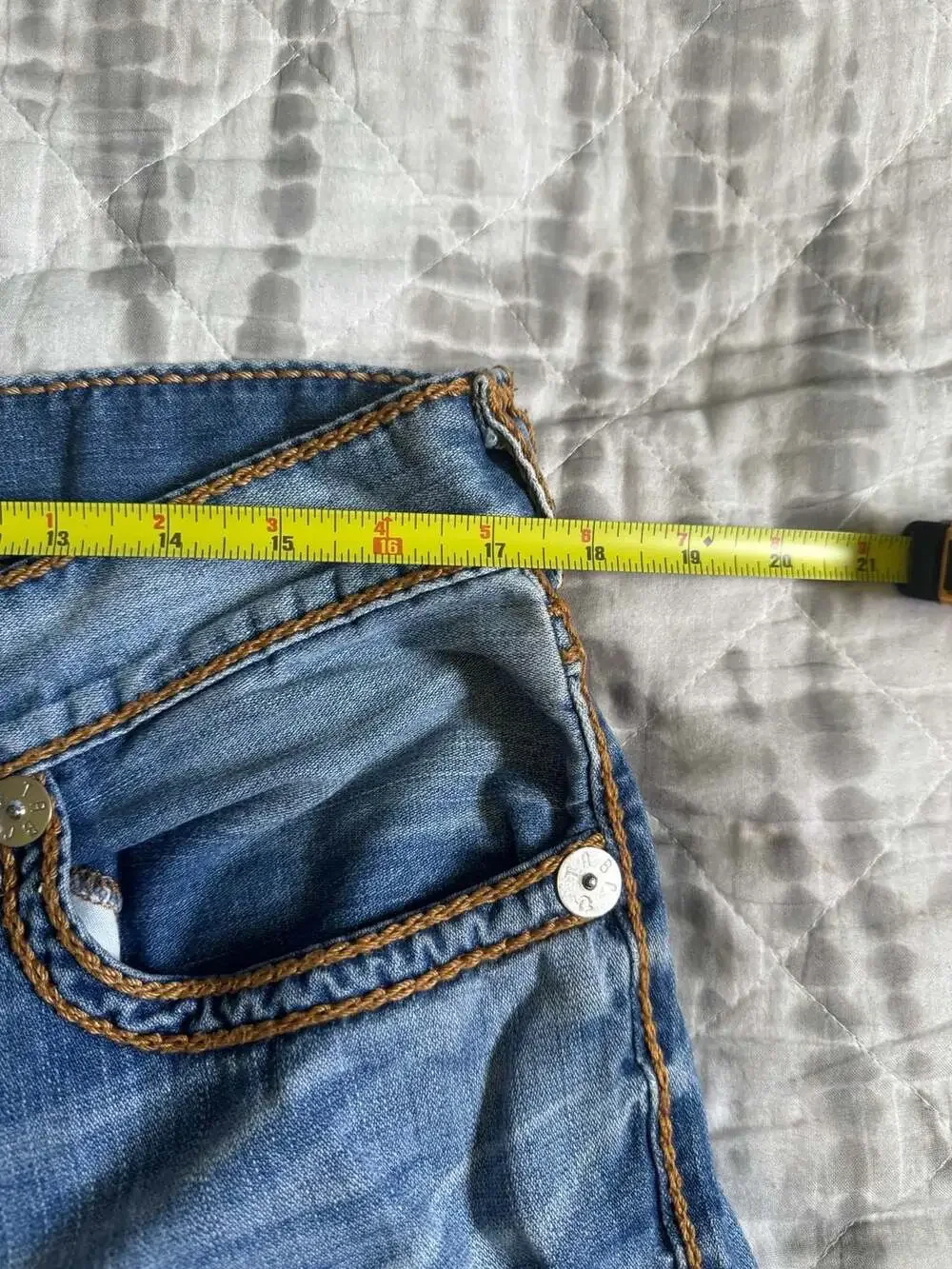 True Religion Ricky Jeans with Rope Stitch 33